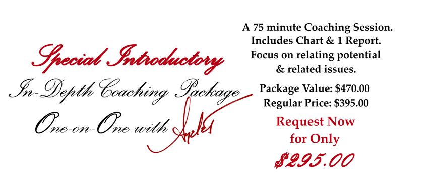 SPECIAL INTRODUCTORY COACHING PACKAGE