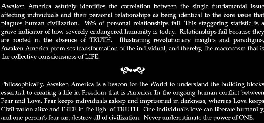 Awaken America~Written and Directed By Always Ayelet